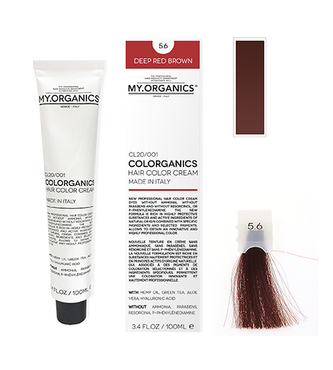 MY.ORGANICS Colorganics 100ml - 5.6 Deep Red Brown