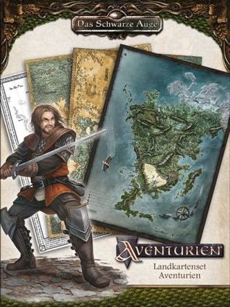 Das Schwarze Auge, Landkartenset Aventurien