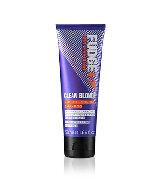 Fudge Clean Blonde Violet-Toning Shampoo 50ml