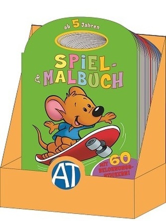 Spiel- & Malbuch, 4 Hefte