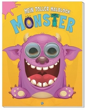 Mein toller Malblock - Monster