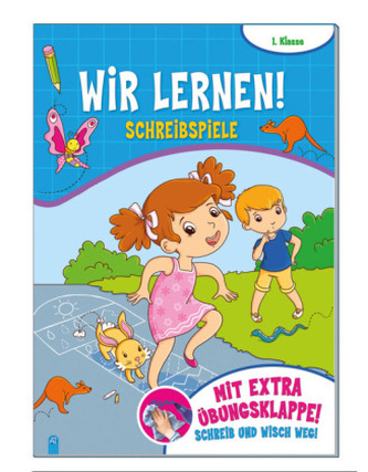 Wir lernen! Schreibspiele (1. Klasse)