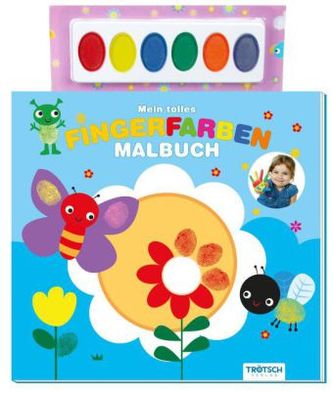 Mein tolles Fingerfarben Malbuch