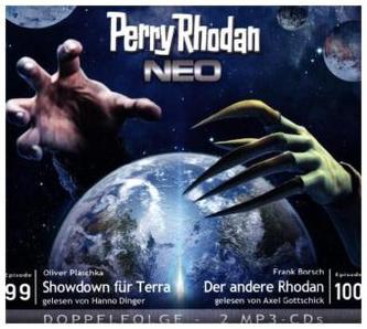 Perry Rhodan NEO - Showdown für Terra / Der andere Rhodan, 2 MP3-CDs