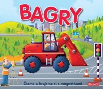 Bagry - Knížka s magnetkami