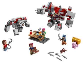 LEGO Minecraft 21163 Bitva o rudit