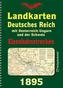 DEUTSCHES REICH 1895 Eisenbahnstreckenlexikon [Eisenbahnstreckenatlas]