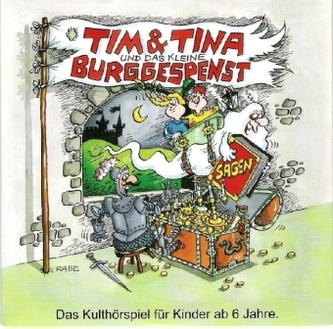 Tim & Tina und das kleine Burggespenst, 1 Audio-CD