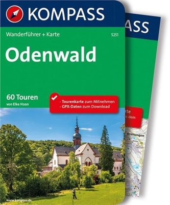 Kompass Wanderführer Odenwald