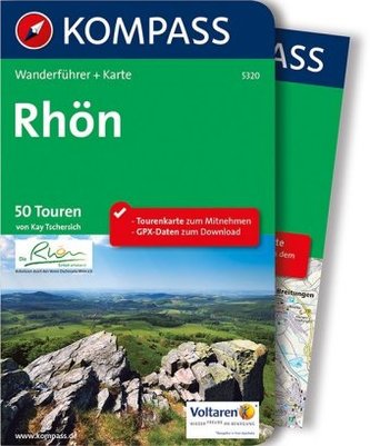 Kompass Wanderführer Rhön