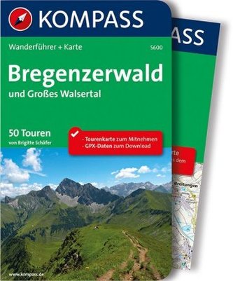 Kompass Wanderführer Bregenzerwald und Großes Walsertal