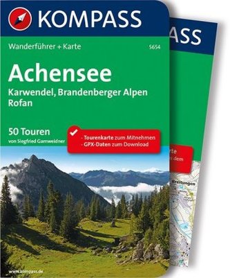 Kompass Wanderführer Achensee, Brandenberger Alpen, Rofan