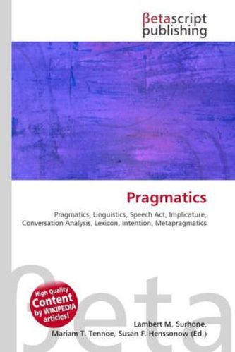 Pragmatics