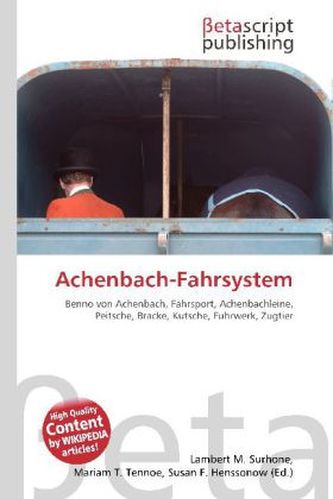 Achenbach-Fahrsystem