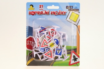 Dopravní značky / 21 ks na kartě