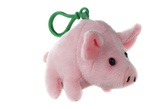 Plyš Prase klíčenka