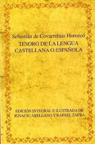 Tesoro de la lengua castellana o espanola, m. DVD