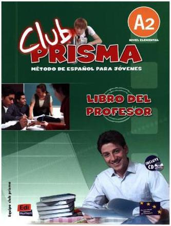 Club Prisma A2 - Libro profesor, m. Audio-CD