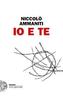 Io e te. Du und Ich, italienische Ausgabe