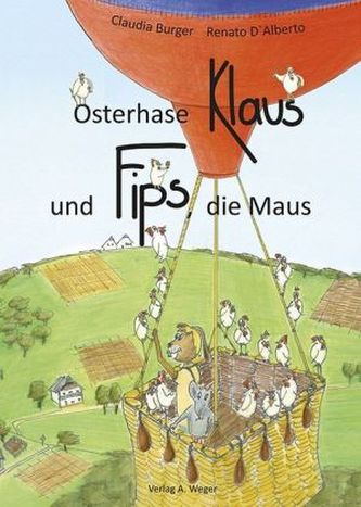 Osterhase Klaus und Fips die Maus