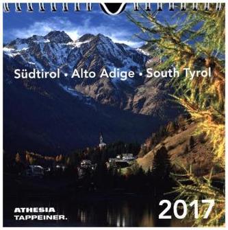 Südtirol, Postkartenkalender 2017. Alto Adige; South Tyrol