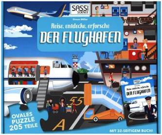 Reise, entdecke, erforsche (Kinderpuzzle), Der Flughafen