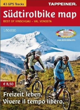 Südtirolbike map Best of Vinschgau / Val Venosta