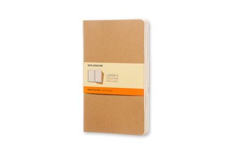 Moleskine Sešity 3 ks karton L, linkované
