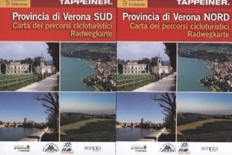 Tappeiner Radwegkarte Provincia di Verona Sud & Nord, 2 Tle.
