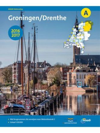 ANWB Wateratlas Wasseratlas A Groningen Drenthe