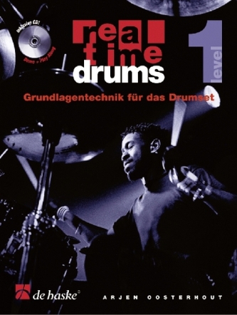 Real Time Drums, m. Audio-CD. Level.1