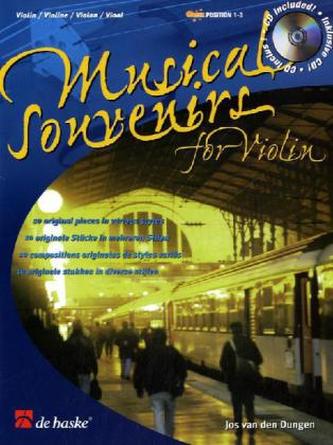 Musical Souvenirs for Violin, m. Audio-CD