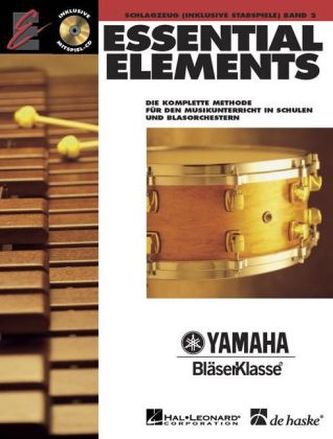 Essential Elements, für Schlagzeug (inkl. Stabspiele), m. 2 Audio-CDs. Bd.2
