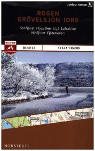 Outdoorkartan Schweden - Rogen, Grövelsjön, Idre