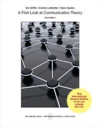 A First Look at Communication Theory, International Edition