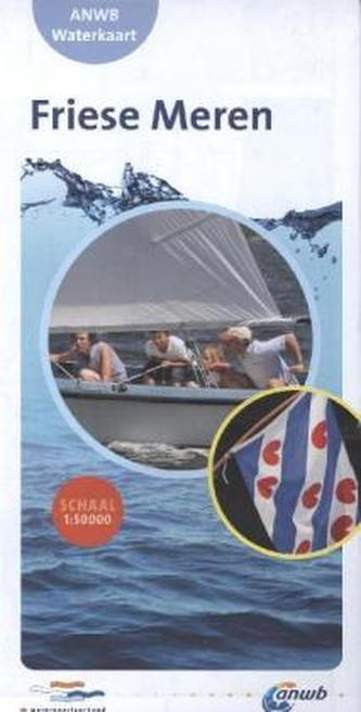 ANWB Waterkaart Friese Meren