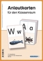 Anlautkarten für den Klassenraum