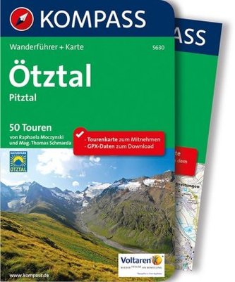 Kompass Wanderführer Ötztal, Pitztal