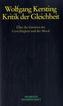 Kritik der Gleichheit