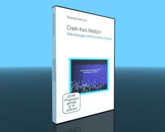 Crash-Kurs Medizin, Infektionslehre - Mikrobiologie - Hygiene, 2 DVDs