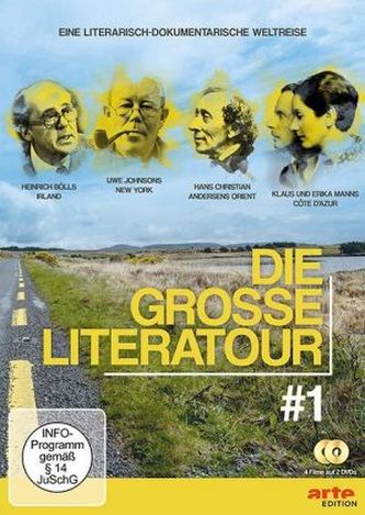 Die große Literatour, 2 DVDs. Tl.1