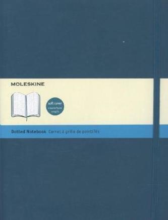 Moleskine Notizbuch, Extra Large, punktraster, soft cover, unterwasser-blau