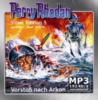 Perry Rhodan, Silber Edition - Vorstoß nach Arkon, remastered, 2 MP3-CDs