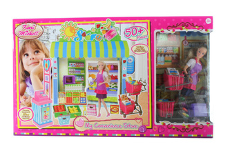 Panenka a supermarket