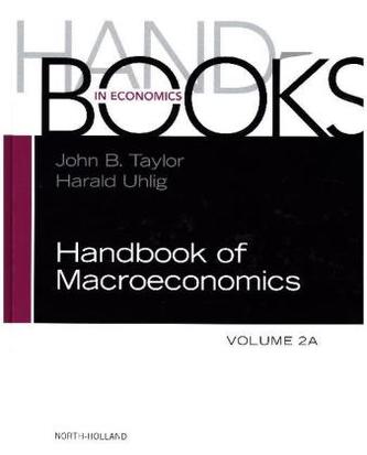 Handbook of Macroeconomics