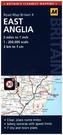 AA Road Map Britain East Anglia