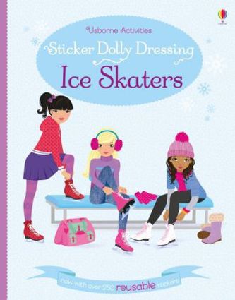 Sticker Dolly Dressing - Ice Skaters
