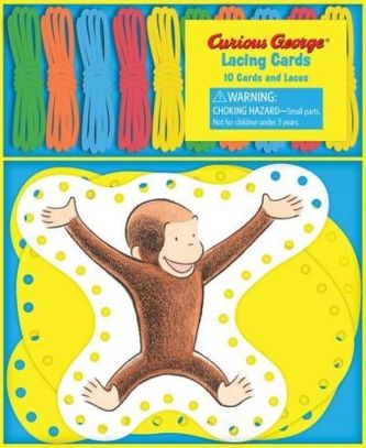 Curious George Lacing Cards