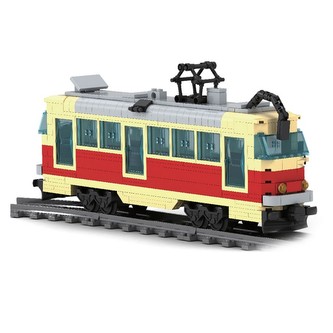 stavebnice kompatibilní - tramvaj 381 dílů - nový obal
