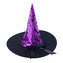 Klobouk čarodějnický / Halloween fialový, dospělý